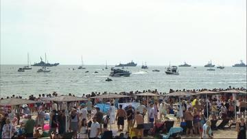 Niezwykły widok z plaży. Pierwsze takie wydarzenie na Bałtyku