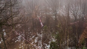 Katastrofa helikoptera pod Pszczyną. Nieoficjalnie: wśród ofiar znany przedsiębiorca