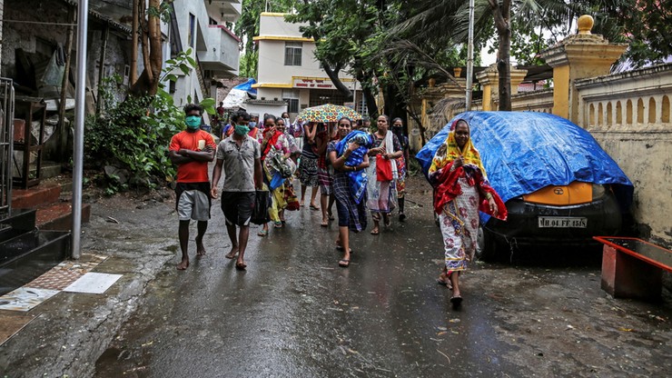 Cyklon Nisarga uderzył w wybrzeże Indii. 100 tys. ewakuowanych