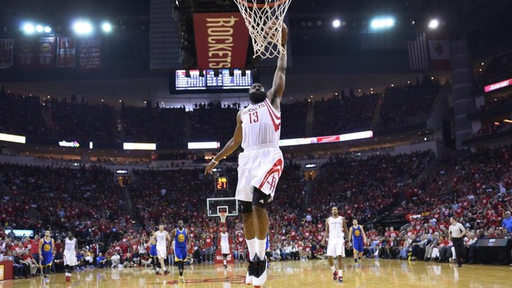 NBA: Triple-double Hardena, Rockets pewni gry w play-off