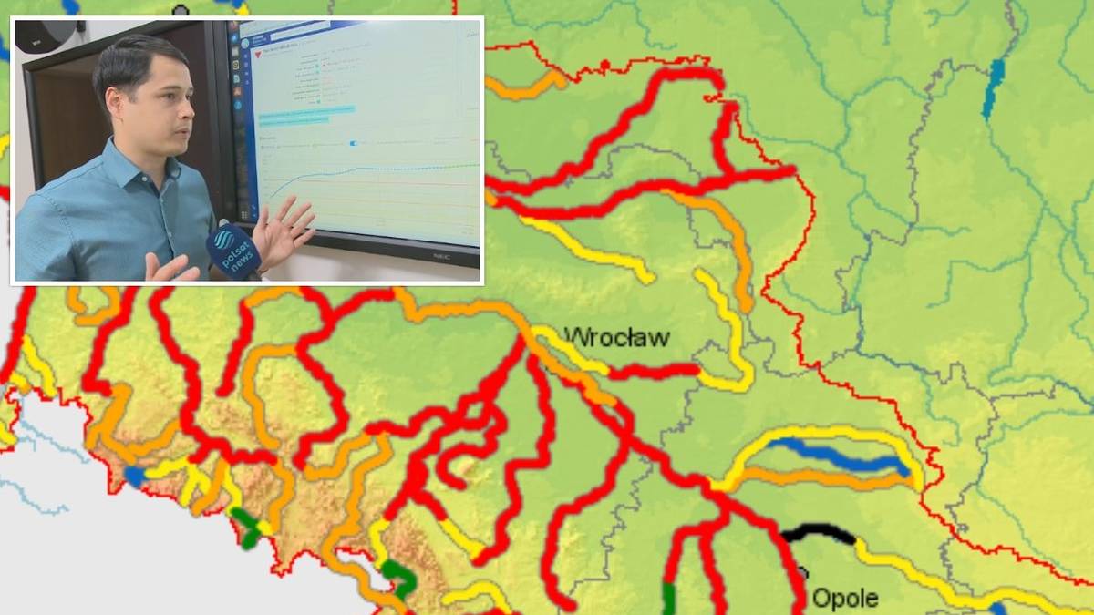 Gdzie jest fala powodziowa?  Wrocław czekają dni pełne napięcia