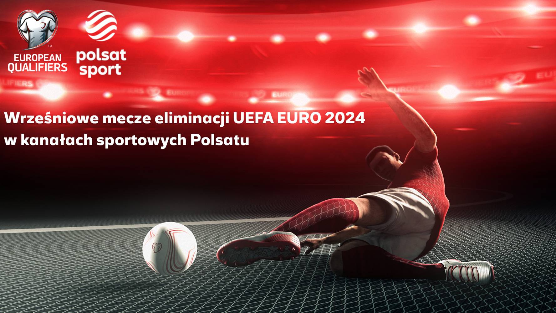 Mecze eliminacji EURO 2024 w kanałach sportowych Polsatu Polsat.pl