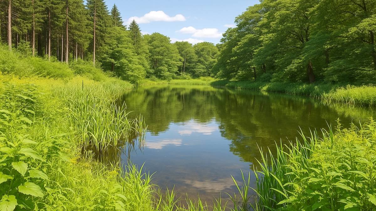 Jeziorko Duszatyńskie. Fot. TwojaPogoda.pl