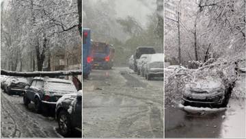 Atak zimy w Moskwie. Alerty, paraliż komunikacyjny i odwołane loty