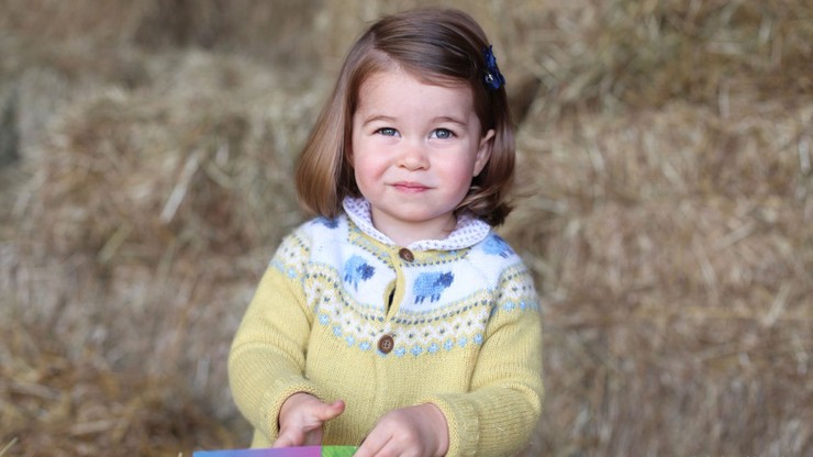 Nowe zdjęcie księżniczki Charlotte. Z okazji jej drugich urodzin