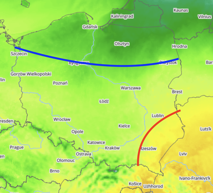 fot. za: mapy.meteo.pl, opracowanie własne