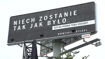 "To nie PiS prowadzi kampanię". Krajewski w "Tak czy Nie" o billboardach Polskiej Fundacji Narodowej