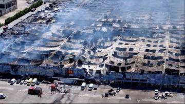 Mieli podpalić m.in. halę przy Marywilskiej. Ukraińcy i Białorusin staną przed sądem