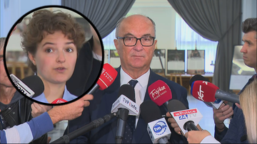 Aktywistka przerwała konferencję Czarzastego. "Ogarnijcie klimat"