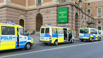 Atak nożownika w Sztokholmie. Ranny policjant trafił do szpitala