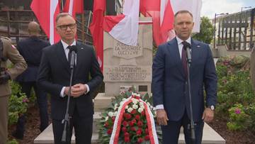 81. rocznica Powstania Warszawskiego. Duda i Nawrocki upamiętnili ofiary Rzezi Woli