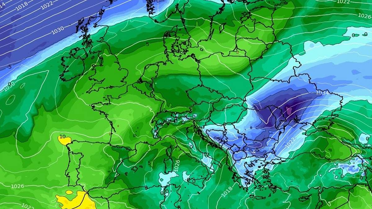 Wreszcie doczekamy się słońca. Fot. wxcharts.com