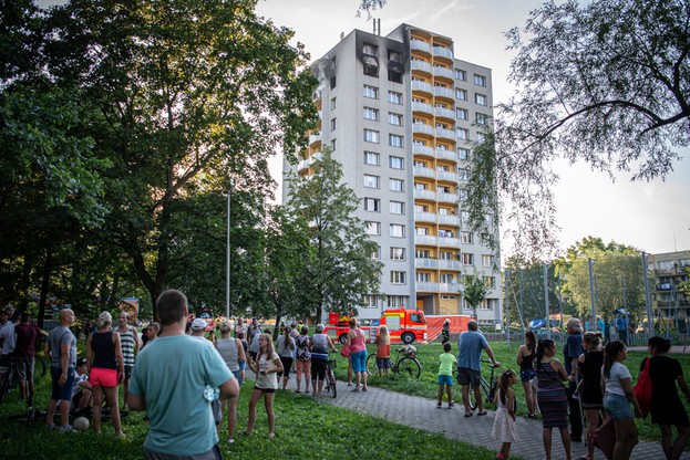 Pożar wieżowca w Czechach. Nie żyje 11 osób