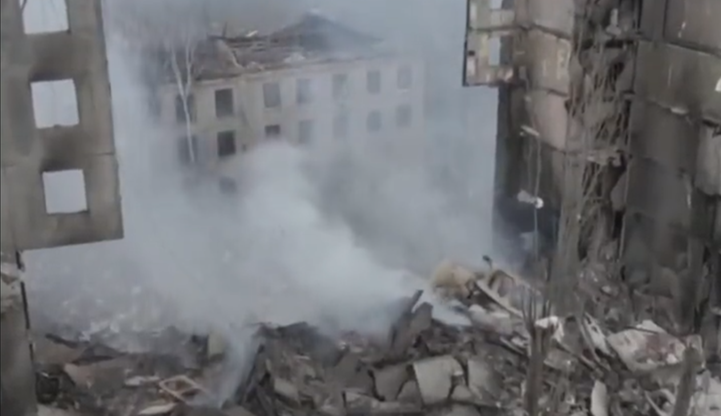 Wojna w Ukrainie. Poruszające wideo z Borodzianki niedaleko Kijowa