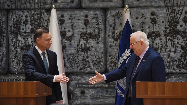 Prezydent Duda: Polska sprzyja procesowi pokojowemu na Bliskim Wschodzie