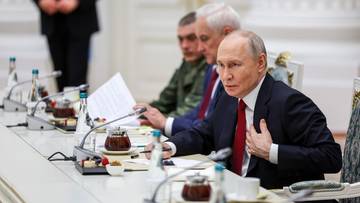Putin przemawiał do żołnierzy. Wspomniał o klęsce NATO, zwrócił się do 