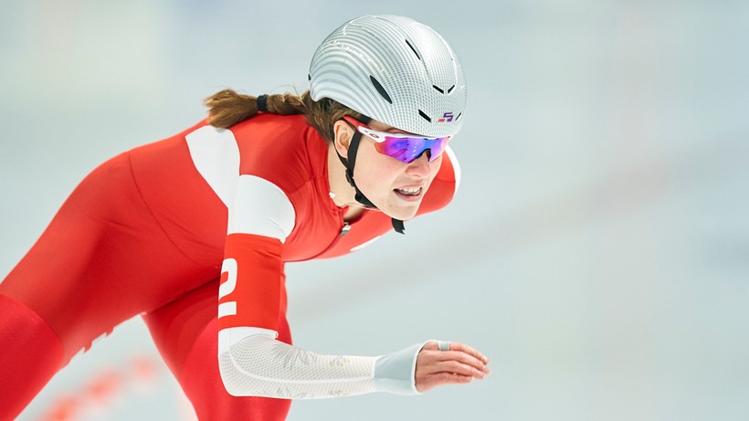 PŚ w łyżwiarstwie szybkim: Kaja Ziomek szósta, Marek Kania dziewiąty na 500 m w Stavanger
