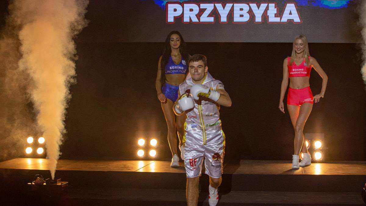 Zmiana w walce wieczoru Białystok Boxing Night 