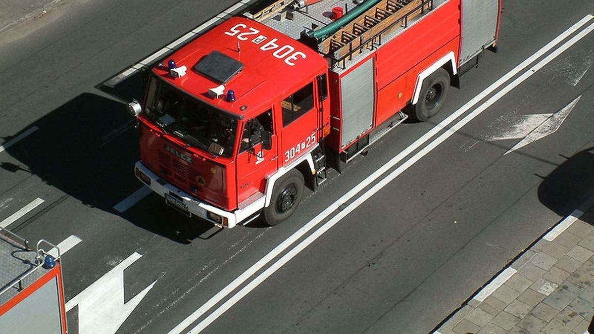 Katowice. Wóz strażacki potrącił chłopca. 8-latek z obrażeniami w szpitalu