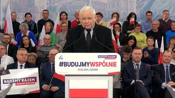 Jarosław Kaczyński o środkach z UE: Zamienił stryjek siekierkę na kijek