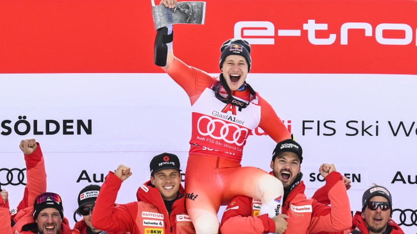 Alpejski PŚ: Marco Odermatt wygrał slalom gigant w Soelden