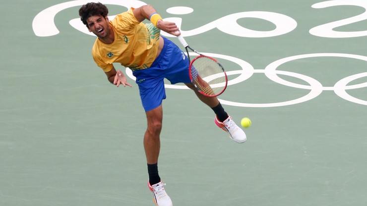 Rio 2016: Brazylijski tenisista… fryzjerem! (WIDEO)