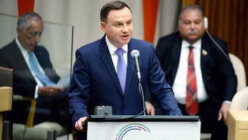 Polski prezydent wezwał do zakończenia wojen i pomocy uchodźcom