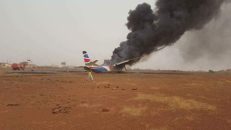 Katastrofa samolotu w Południowym Sudanie. Wielu rannych [ZDJĘCIA]