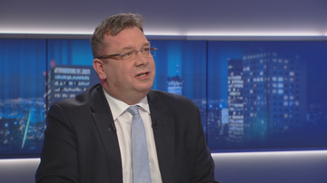 Michał Wójcik w "Gościu Wydarzeń". Oglądaj od 19.15
