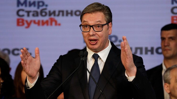 Serbia. Zwolennik Putina wygrał wybory. Aleksander Vucić zdobył 59,6 proc. głosów