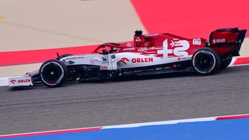 Formuła 1: Robert Kubica 13. na pierwszym treningu w Bahrajnie