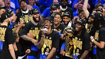 Koszykarze Oklahoma City Thunder zdobyli mistrzostwo ligi NBA. Podobnie jak w przypadku polskiej ligi, rozstrzygnięcie 
