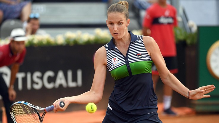 WTA w Rzymie: Awans Muguruzy, porażka Pliskovej