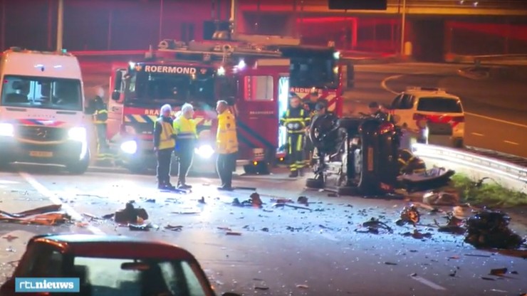 Polak jechał pod prąd autostradą w Holandii. Zginęły dwie osoby