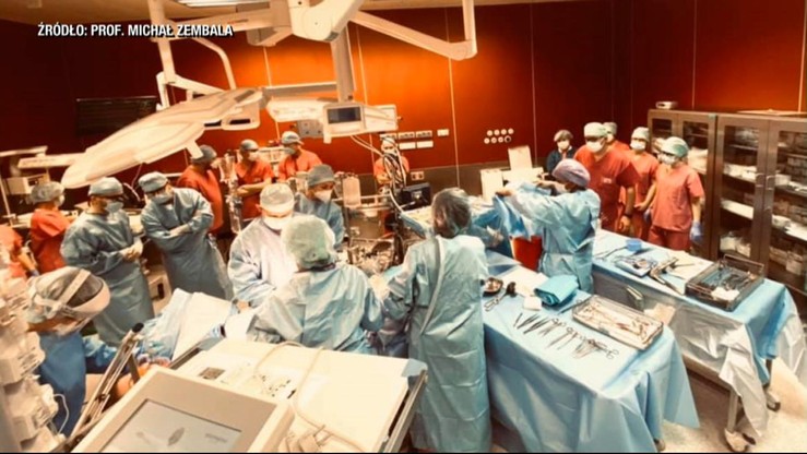 Ukrainka w zaawansowanej ciąży z pękniętą aortą. Dwie jednoczesne operacje, lekarzy dwóch szpitali