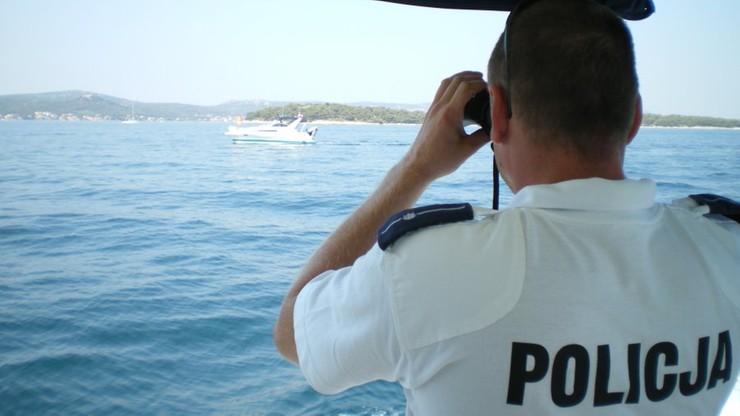 Polscy policjanci pomagają turystom w Chorwacji