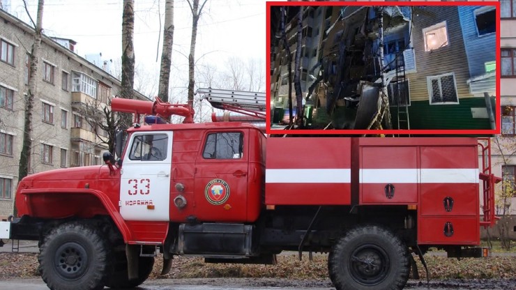 Rosja. Wybuch gazu w bloku w Niżniewartowsku. Zawaliły się dwa piętra