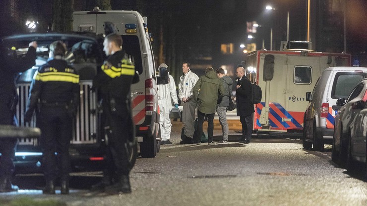 Strzelanina w Amsterdamie. Jedna osoba zginęła, dwie ranne