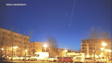 "Kosmiczny pociąg" na polskim niebie. To satelity Elona Muska