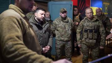 Zełenski pojechał na front. Ostrzegł Zachód przed kolejną ofensywą