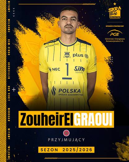 PGE GiEK Skra Bełchatów - skład na nowy sezon 2025/2026. Siatkarze, trener, transfery