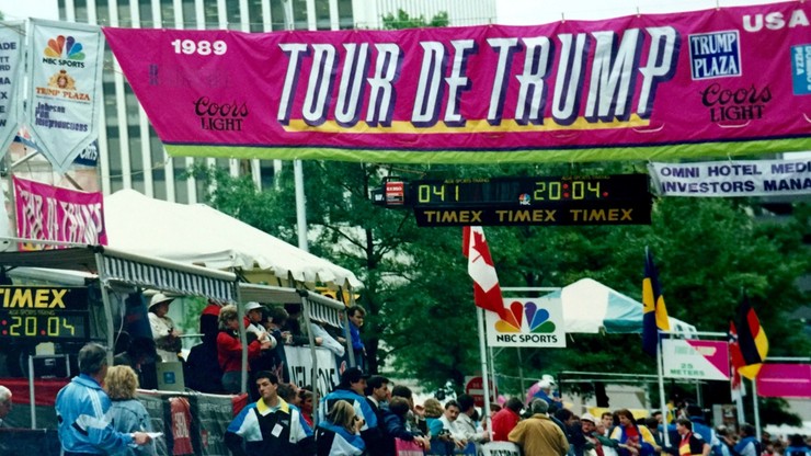 Tour de Trump miało być jak Tour de France. Niespełnione ambicje prezydenta USA