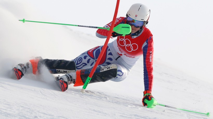 Pekin 2022: Złoto dla Vlhovej w slalomie, wielka faworytka i Polki wypadły z trasy