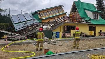 Wybuch gazu w budynku klubu sportowego. Trwa akcja służb