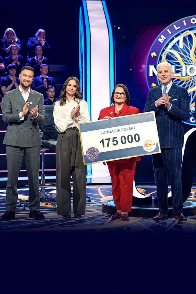 2026-04-07 „Milionerzy”: Gwiazdy wygrały 175 tys. dla Fundacji Polsat