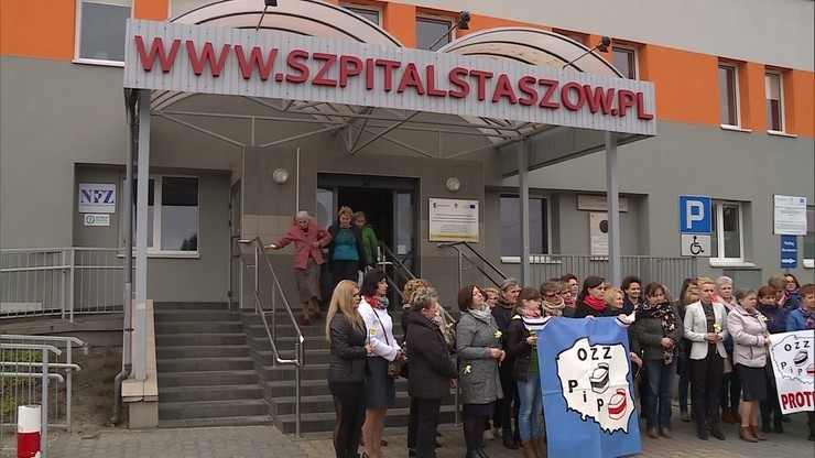 Pielęgniarki ze szpitala w Staszowie zapowiadają strajk generalny