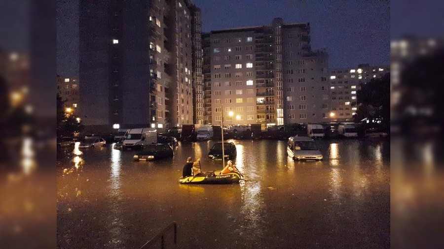 Fot. Facebook / Severe Weather Europe / Nekŕmte nás odpadom.