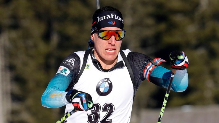 PŚ w biathlonie: Maillet wygrał bieg ze startu wspólnego