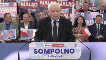 2024-05-11 Wybory do Parlamentu Europejskiego. Jarosław Kaczyński wskazał &quot;najpotężniejszą broń&quot;