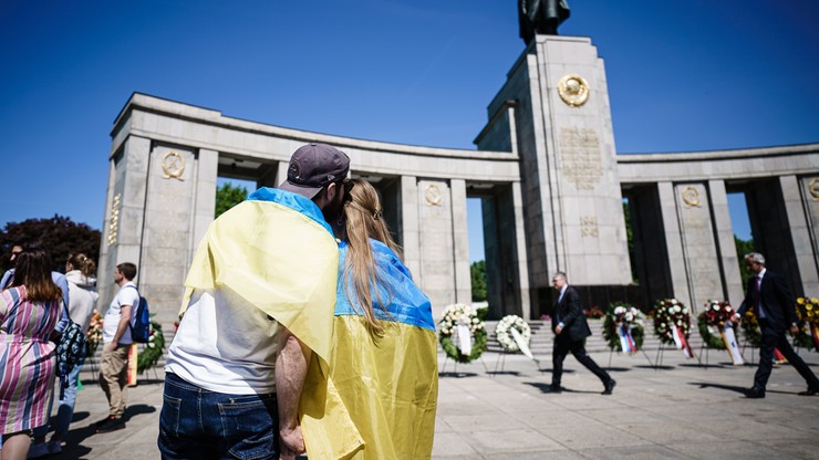 "Ta flaga jest symbolem walki o pokój". Kliczko o zakazie używania ukraińskich flag w Berlinie